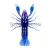 LIVETARGET 3.8” CRAWFISH UN-RIGGED BLUE / PURPLE 97 MM  SINKING