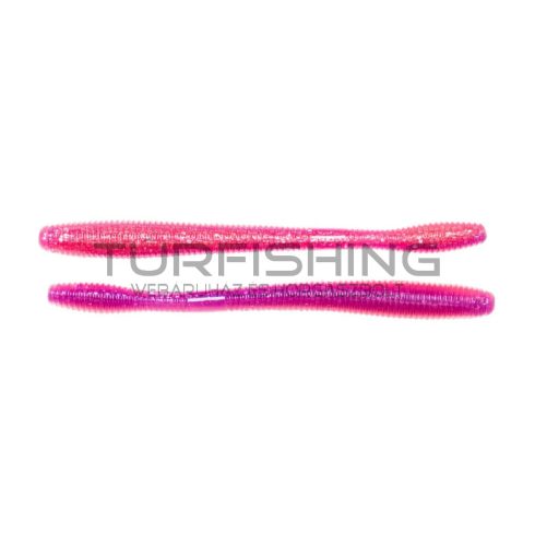 LIVETARGET 4.5" STRAIGHT TAIL WORM PINK / PURPLE 114 MM   SINKING 4DB/CSOMAG