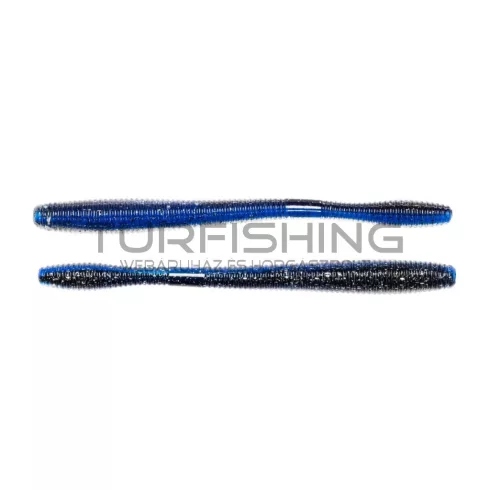 LIVETARGET 4.5" STRAIGHT TAIL WORM BLUE / BLACK 114 MM  SINKING 10DB/CS