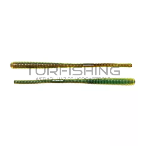 LIVETARGET 4.5" FINESSE WORM BROWN / CHARTREUSE 114 MM  SINKING