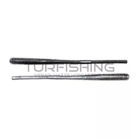 LIVETARGET 6.5" FINESSE WORM BLACK / SILVER 165 MM  SINKING 10DB/CS