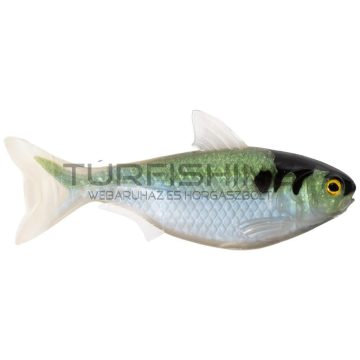   LIVETARGET 4.5” SHAD UNRIGGED GREEN / PEARL 115 MM   SINKING