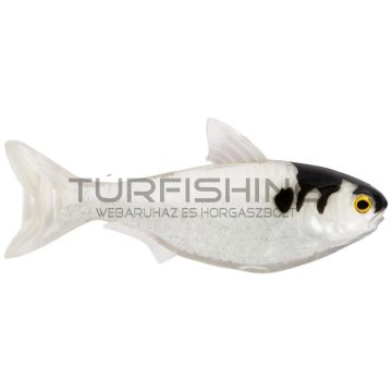   LIVETARGET 4.5” SHAD UNRIGGED WHITE / ALBINO 115 MM   SINKING