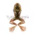 LIVETARGET 2” FREESTYLE FROG 2.0 TAN / BROWN 50 MM  FLOATING
