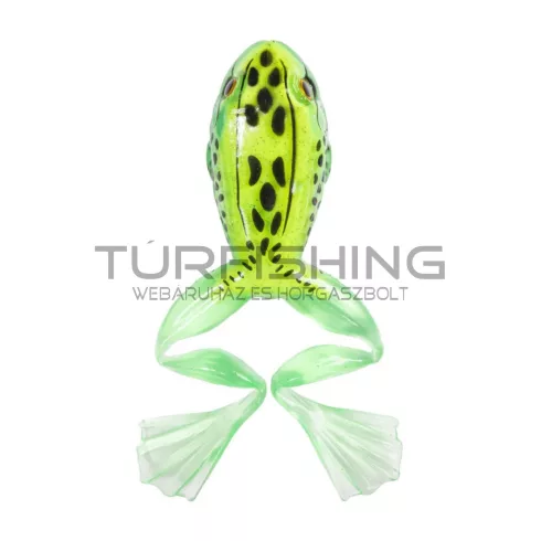 LIVETARGET 2” FREESTYLE FROG 2.0 GREEN / WHITE 50 MM  FLOATING