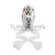 LIVETARGET 2” FREESTYLE FROG 2.0  WHITE / ALBINO 50 MM  FLOATING