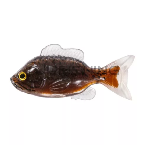 LIVETARGET 3.3” SUNFISH UNRIGGEDBROWN / BLACK 85MM  SINKING 4DB/CS