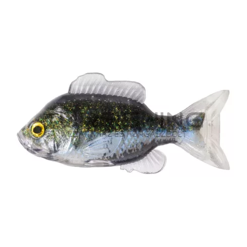 LIVETARGET 3.3” SUNFISH UNRIGGED GREEN / PEARL 85MM  SINKING 4DB/CS