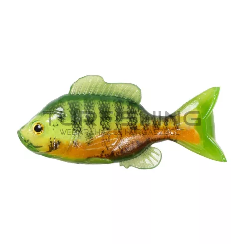 LIVETARGET 3.3” SUNFISH UNRIGGED CHARTREUSE / ORANGE 85MM  SINKING 4DB/CS
