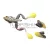 LIVETARGET THE ULTIMATE FROG STRIDE BAIT   GREEN / YELLOW 63 MM 28 G FLOATING
