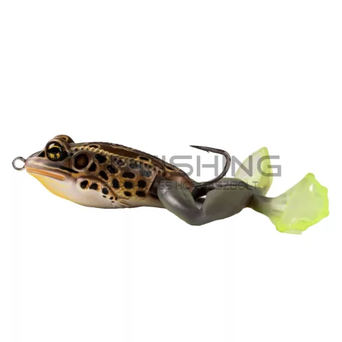 LIVETARGET THE ULTIMATE FROG STRIDE BAIT   TAN / BROWN 63 MM 28 G FLOATING