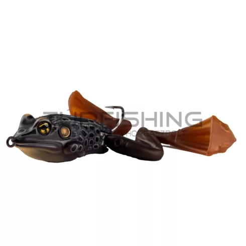 LIVETARGET THE ULTIMATE FROG STRIDE BAIT   BROWN / BLACK 63 MM 28 G FLOATING