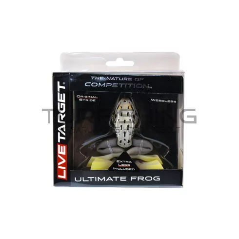 LIVETARGET THE ULTIMATE FROG STRIDE BAIT   EMERALD / RED 63 MM 28 G FLOATING