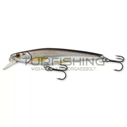LIVETARGET RAINBOW SMELT JERKBAIT SILVER/BLACK 70 MM 3 G SUSPEND
