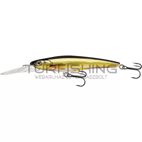 LIVETARGET RAINBOW SMELT JERKBAIT GOLD/BLACK 115 MM 18 G SUSPEND