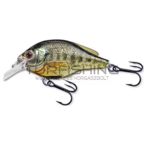 LIVETARGET BLUEGILL FLAT-SIDE SQUAREBILL METALLIC/GLOSS 70 MM 14 G FLOATING
