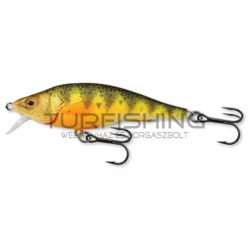 LIVETARGET YELLOW PERCH JERKBAIT FLORESCENT/MATTE 115 MM 35 G SUSPEND