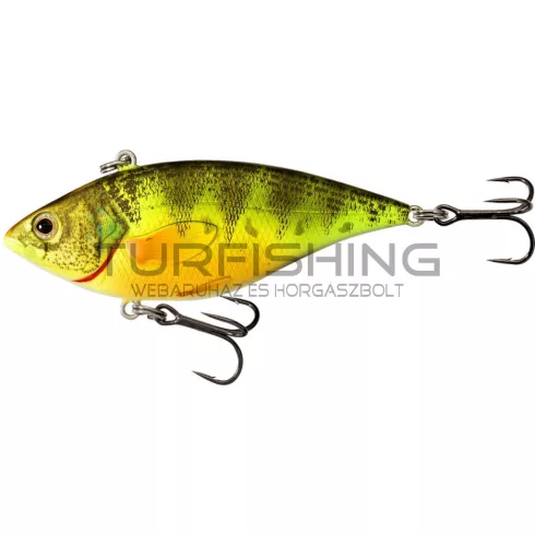 LIVETARGET YELLOW PERCH RATTLEBAIT FLORESCENT/UV 70 MM 18 G SINKING