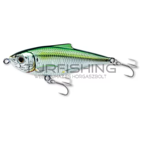 LIVETARGET SCALED SARDINE TWITCHBAIT SILVER/GREEN 90 MM 19 G SUSPEND