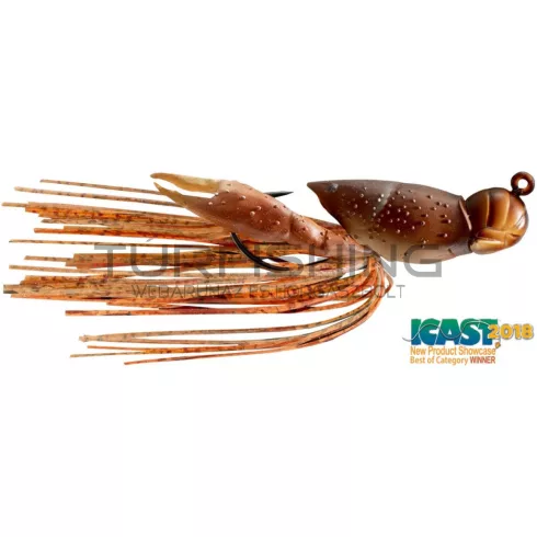 LIVETARGET CRAWFISH JIG NATURAL/BROWN 40 MM 11 G SINKING