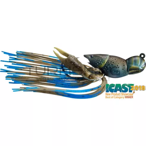 LIVETARGET CRAWFISH JIG MUD/BLUE 45 MM 14 G SINKING
