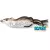 LIVETARGET MOUSE WALKING BAIT BROWN/WHITE 90 MM 28 G FLOATING