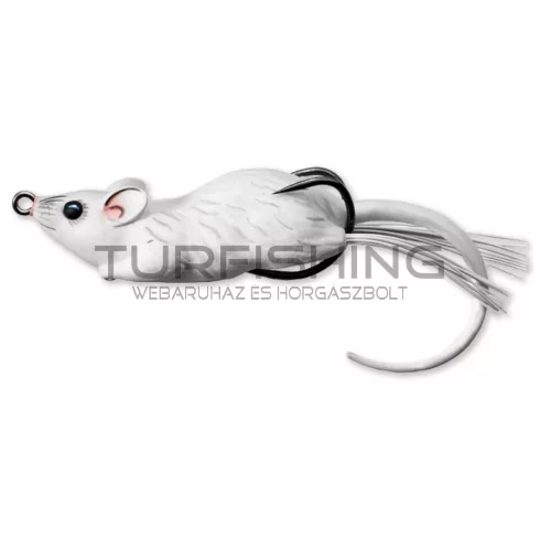 LIVETARGET MOUSE WALKING BAIT WHITE/WHITE 90 MM 28 G FLOATING