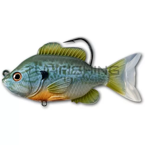 LIVETARGET SUNFISH SWIMBAIT NATURAL/BLUE PUMPKINSEED 130 MM 38 G SINKING