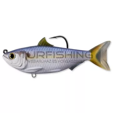   LIVETARGET THREADFIN SHAD SWIMBAIT VIOLET/BLUE 95 MM 14 G SINKING