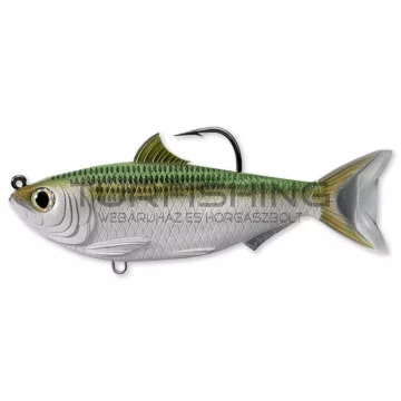   LIVETARGET SCALED SARDINE SWIMBAIT SILVER/GREEN 95 MM 14 G SINKING