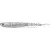 LIVETARGET GHOST TAIL MINNOW DROPSHOT BAIT SILVER/PEARL 130 MM - SLOW SINKING