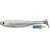 LIVETARGET SLOW-ROLL SHINER PADDLE TAIL SILVER/PEARL 125 MM - SLOW SINKING