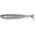 LIVETARGET SLOW-ROLL SHINER PADDLE TAIL SILVER/SMOKE 125 MM - SLOW SINKING