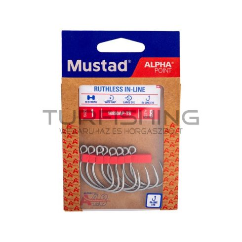 MUSTAD RUTHLESS IN-LINE TITAN STEEL 2 10DB/CSOMAG