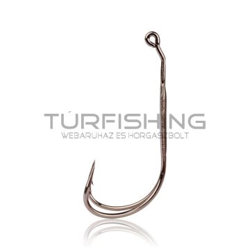 MUSTAD FROG DOUBLE HOOK - 2X STRONG BLACK NICKEL 2/1 2DB/CS