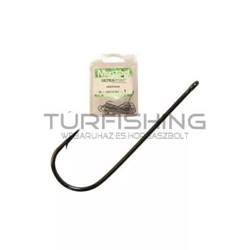 MUSTAD ABERDEEN HOOKS BN 4/0 8DB/CSOMAG