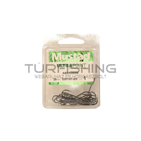 MUSTAD ABERDEEN HOOKS BR BRONZE 2 10DB/CSOMAG