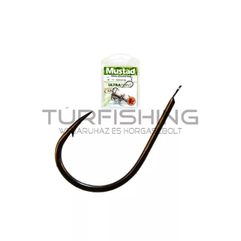 MUSTAD CHINU ALLROUND HOOK 2/0 10DB/CSOMAG