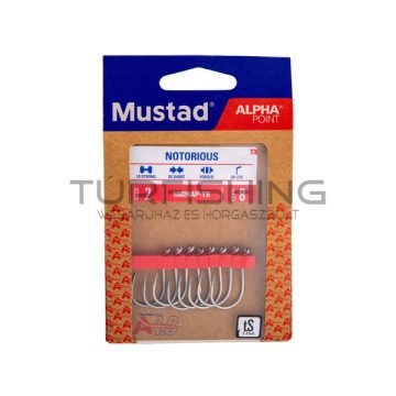 MUSTAD NOTORIOUS, 1/0 7DB/CSOMAG