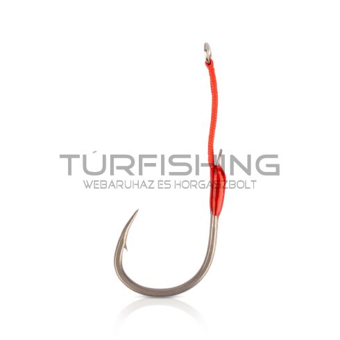MUSTAD HOODLUM SPEED SINGLE,  8/0 TITAN STEEL 2PCS/BAG