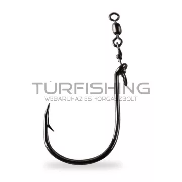   MUSTAD ULTRAPOINT NO-TWIST SHOT RIG W/MINI SWIVEL 1 5DB/CSOMAG
