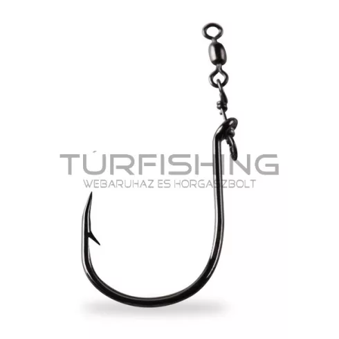 MUSTAD ULTRAPOINT NO-TWIST SHOT RIG W/MINI SWIVEL 2/0 5DB/CSOMAG