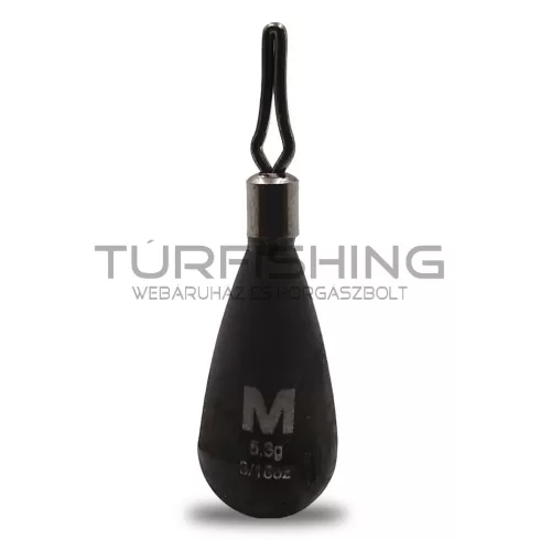 MUSTAD TUNGSTEN TITANX TEARDROP DROP SHOT WEIGHT 3,5 3DB/CSOMAG