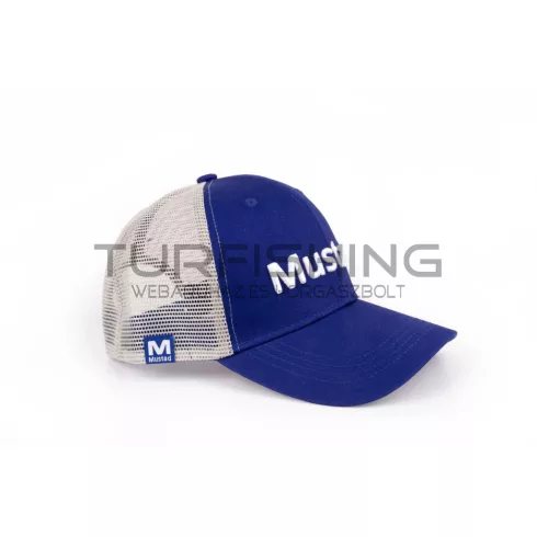 MUSTAD BLUE TRUCKER CAP - EMBROIDERY - 114