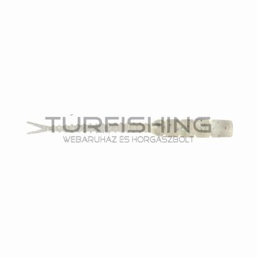   MUSTAD AJI HELLGRAMITE 2'' CLEAR RAINBOW GLITTER 12DB/CSOMAG