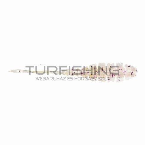 MUSTAD AJI WINGED BAIT 2'' CLEAR PURPLE GLITTER 12DB/CSOMAG