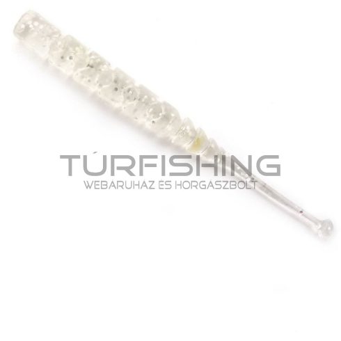 MUSTAD AJI BALL TAIL 2'' CLEAR RAINBOW GLITTER 12DB/CSOMAG