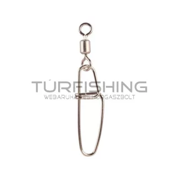 MUSTAD SS ROLLING W/ INSURANCE SNAP 2 7DB/CSOMAG