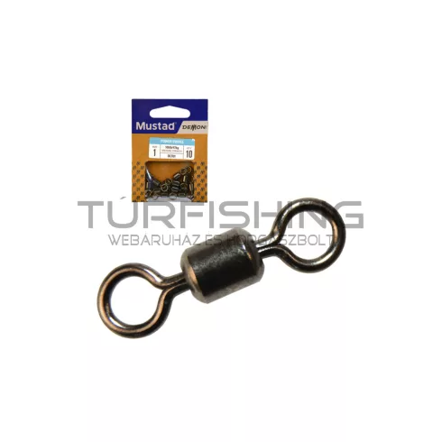 MUSTAD POWER ROLLING SWIVEL,  4 50DB/CSOMAG