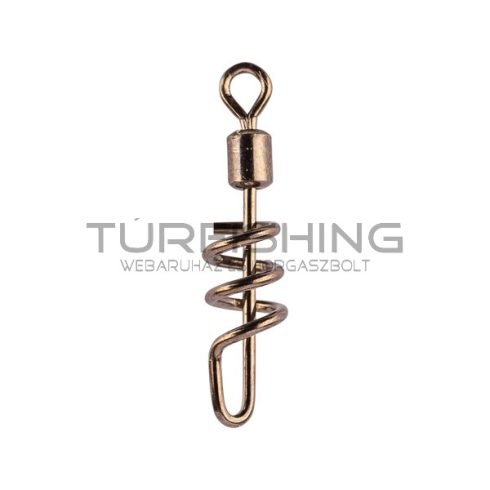 MUSTAD POWER ROLLING SWIVEL WITH SCREW SNAP 10 8DB/CSOMAG